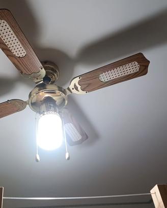 Lampadario a ventilatore