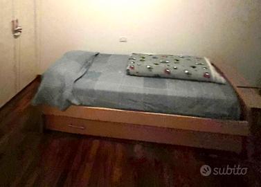 Letto singolo con secondo letto estraibili