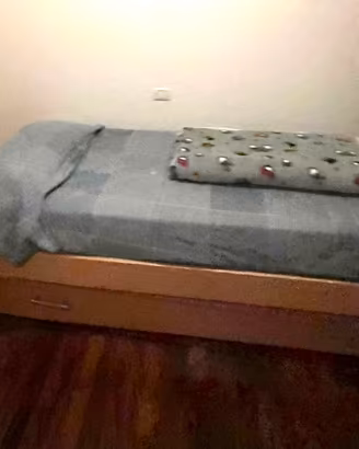 Letto singolo con secondo letto estraibili