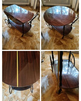 Carrello porta liquori-vivande anni '70