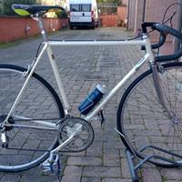 bici da corsaPinarello vintage acciaio campagnolo 