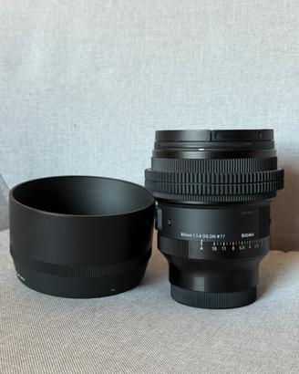 Sigma 85 F1.4 Sony E-Mount FF