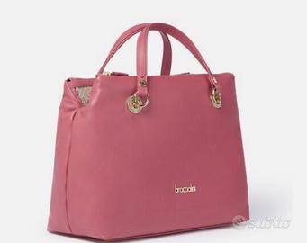 borsa braccialini rosa