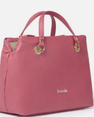 borsa braccialini rosa