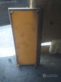 base acciaio    inox lastra osso bianco 