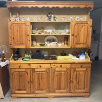 Mobile credenza rustico in pino