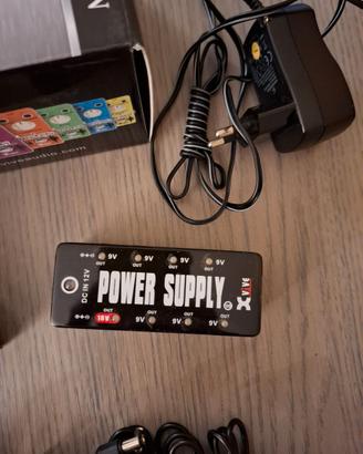 Alimentatore multiplo effetti chitarra