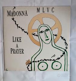 Madonna - Like a Prayer maxi 45 giri W7539 T