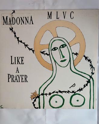 Madonna - Like a Prayer maxi 45 giri W7539 T