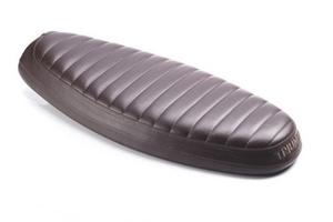 Sella triumph flat pelle marrone
