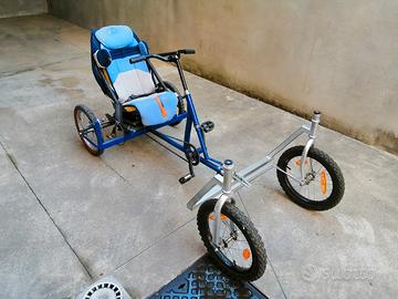 Quadriciclo a pedali 