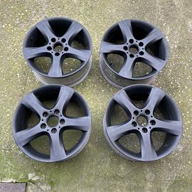 Cerchi BMW 7.5j x 17” 5x120 Nero Opaco