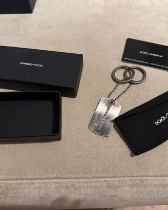 Portachiavi dolce e gabbana con certificato