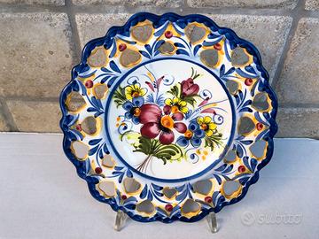 Piatto decorativo ceramica portoghese