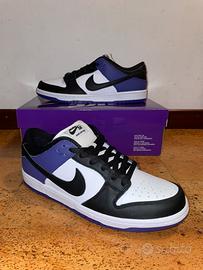 Nike sb dunk low pro court purple n. 44