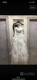 Abito da sposa taglia 40/42 Punto zero