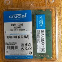 Crucial RAM DDR4 16GB Kit (2x8GB) 2400MHz