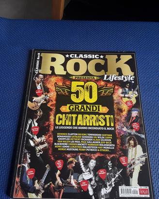 Rivista Classic Rock   "50 grandi chitarristi "