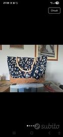 🌊 SET 2 Maxi Borse Mare / Shopper Estive con Poch
