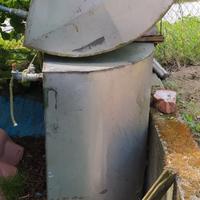 Serbatoio acciaio inox per motobarca