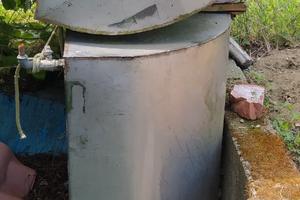 Serbatoio acciaio inox per motobarca