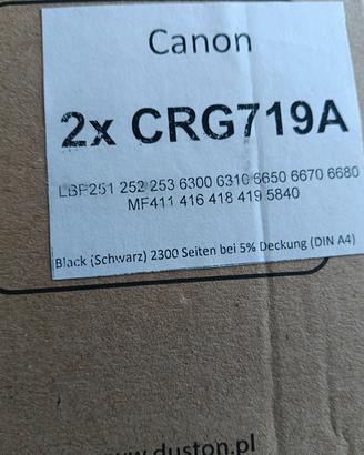 toner CANON CRG719A