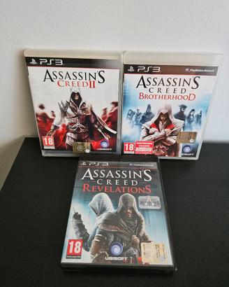 Trilogia Assassin's Creed PS3