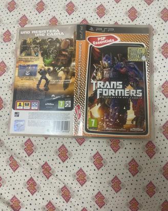 Videogioco psp transformens
