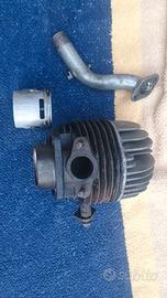Cilindro vespa piston port Dr Grinta 100