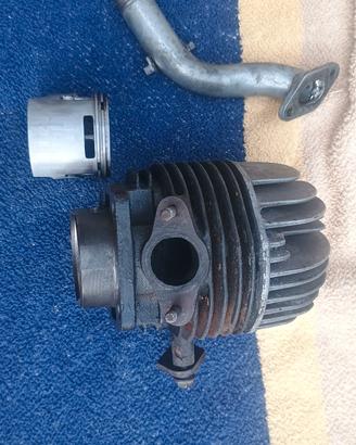 Cilindro vespa piston port Dr Grinta 100