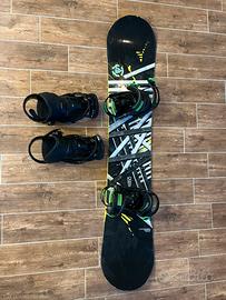 Tavola K2 Illusion 159 Wide + attacchi Burton