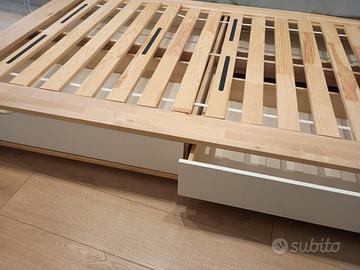 Letto Ikea Mandal 120x200