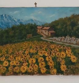 olio su tela