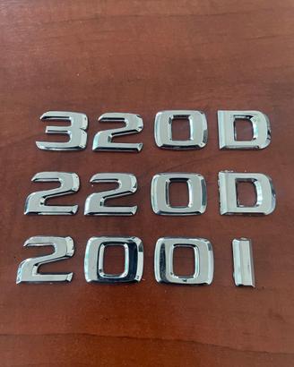 Badge mercedes 320d/ 220d/ 200d/ 200i