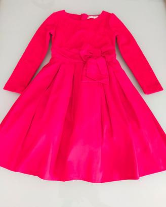 Abito rosso con ciocca 92-98 cm