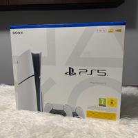PlayStation 5 Slim Disco 1TB + 2 Controller Nuova!