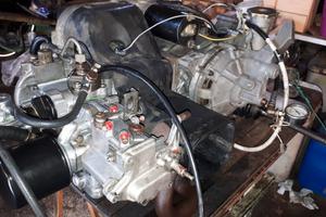 Motore piaggio ape car max poker tm diesel