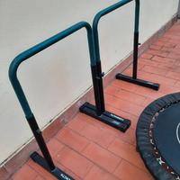 Parallele per dips

e trampolino elastico
