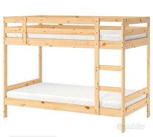 struttura letto a castello 