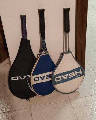 Set 3 racchette da tennis 