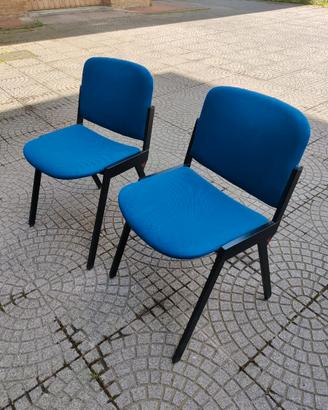 Coppia di Sedie studio ufficio