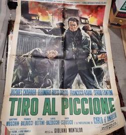 Manifesto cinematografico "Tiro al piccione" 1961