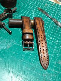 cinturino orologio misura 20/ 18mm pelle Nuovo art
