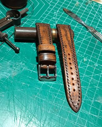 cinturino orologio misura 20/ 18mm pelle Nuovo art