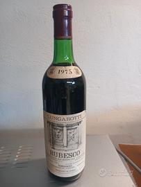 Vino Lungarotti Rubesco anno 1975