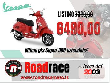 VESPA 300 GTS SUPER NUOVA ULTIMA AZIENDALE!