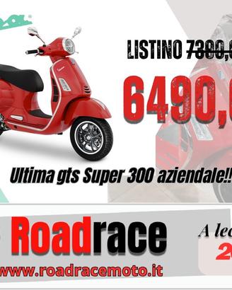 VESPA 300 GTS SUPER NUOVA ULTIMA AZIENDALE!