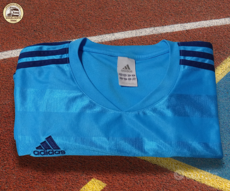T-shirt Adidas Climalite Azzurra - Taglia XL