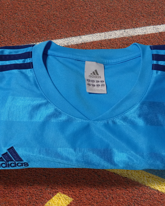 T-shirt Adidas Climalite Azzurra - Taglia XL