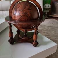 mappamondo da tavolo vintage